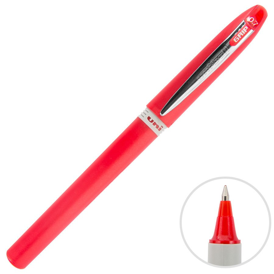Uni-ball Grip Pilot Kalem UB-247 0.7mm Kırmızı
