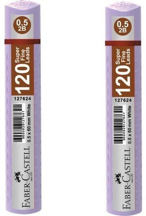 Faber-Castell Grip Min 120 li 2B 0.5 mm Uç 60mm Pastel Mor