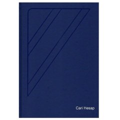 Cari Hesap Defteri 14x20 Ciltli 180 Yaprak Dik