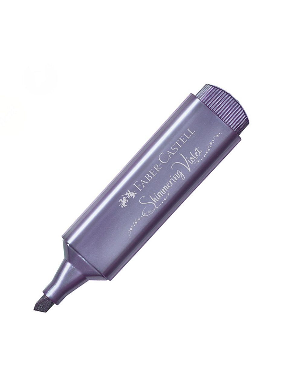 Faber-Castell Fosforlu Kalem Textliner 46 Metalik Mor