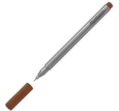 Faber-Castell Grip Finepen 0.4 mm Açık Kahverengi