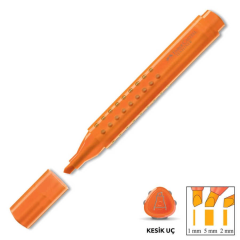 Faber-Castell Grip Textliner Fosforlu Kalem Turuncu