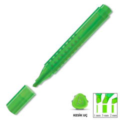 Faber-Castell Grip Textliner Fosforlu Kalem Yeşil
