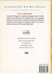 The Last Recording :Heinemann New Wave Readers Level 4