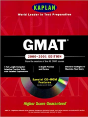 Kaplan Gmat 2000-2001 Edition With CD-ROM