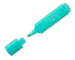 Faber-Castell Textliner 1546 Pastel Fosforlu Kalem Su Yeşili