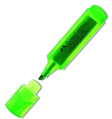 Faber-Castell Textliner 1546 Fosforlu Kalem Yeşil