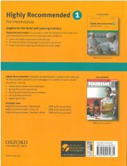 Highly Recommended 1 Student's Book Pre-İntermediate  English for the Hotel and catering Industry