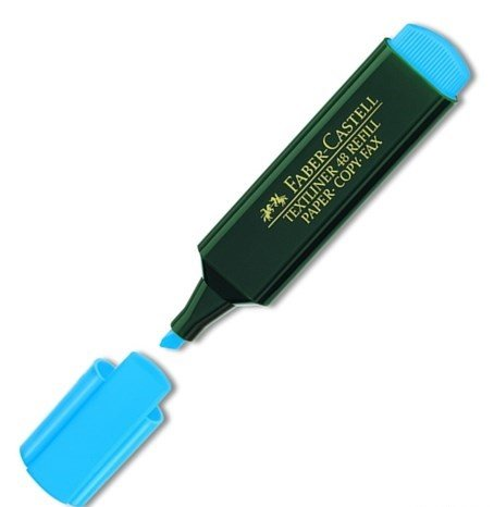 Faber-Castell Textliner 1548 Refill Fosforlu Kalem Mavi
