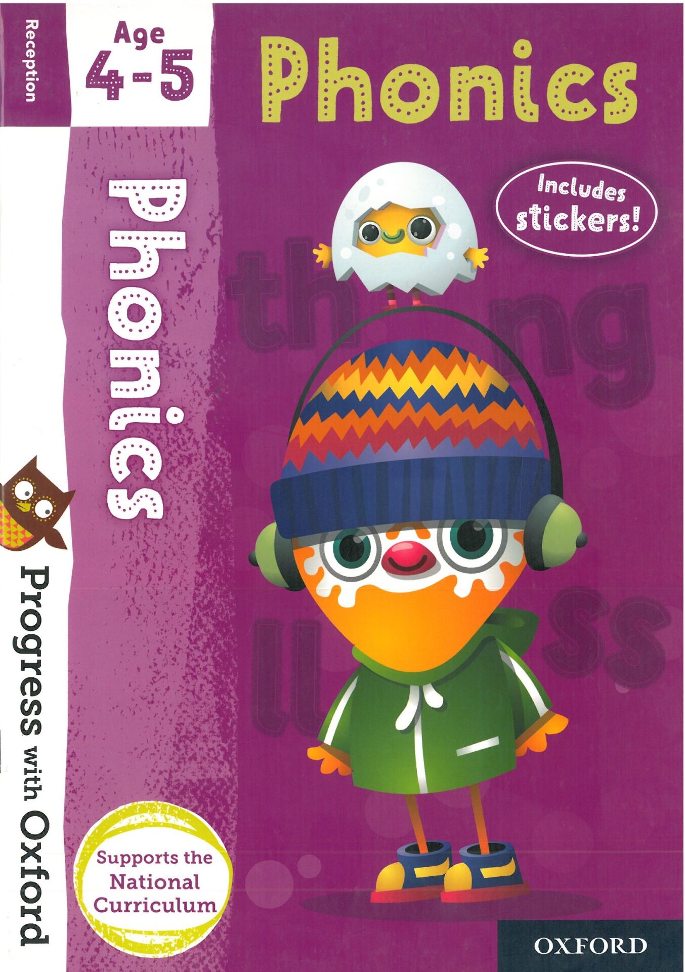 Progress with Oxford: Phonics Age 4-5 Includes stickers ( Baskı Yılı 2018 )