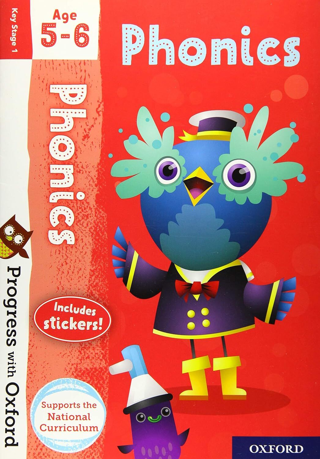 Progress with Oxford: Phonics Age 5-6 Includes stickers ( Baskı Yılı 2018 )