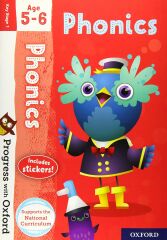 Progress with Oxford: Phonics Age 5-6 Includes stickers ( Baskı Yılı 2018 )