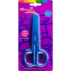 Umix Craft and Arts Korumalı Öğrenci Makası Mavi U1030-KRS