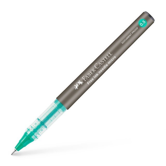 Faber Castell Free Ink Needle Micro 0.5 Yeşil