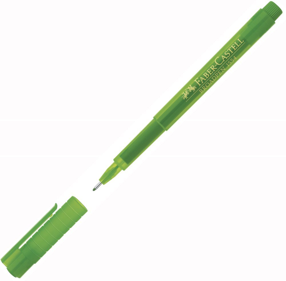 Faber-Castell Broadpen 1554 Açık Yeşil