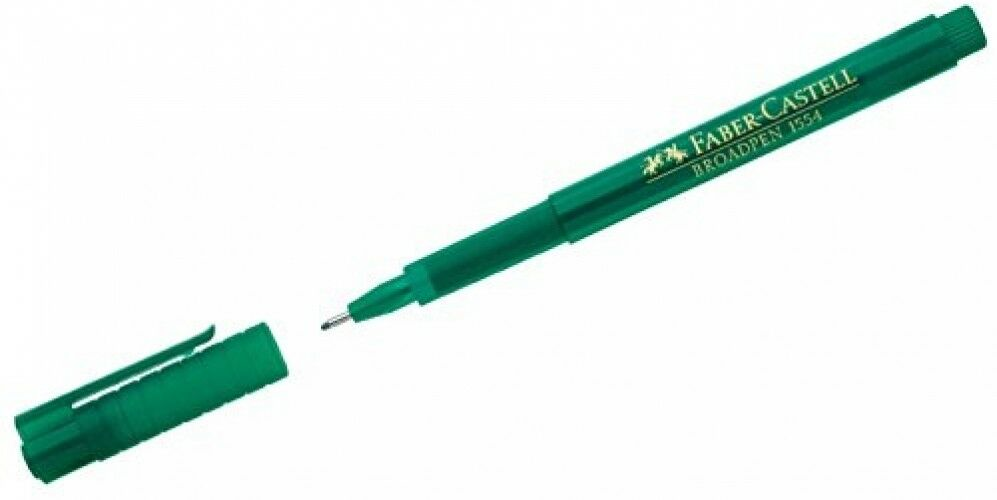 Faber-Castell Broadpen 1554 Yeşil
