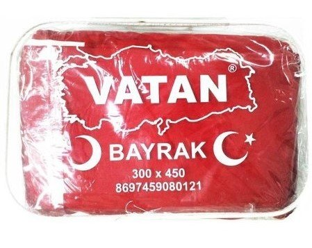 Türk Bayrağı 300 x 450 Vatan