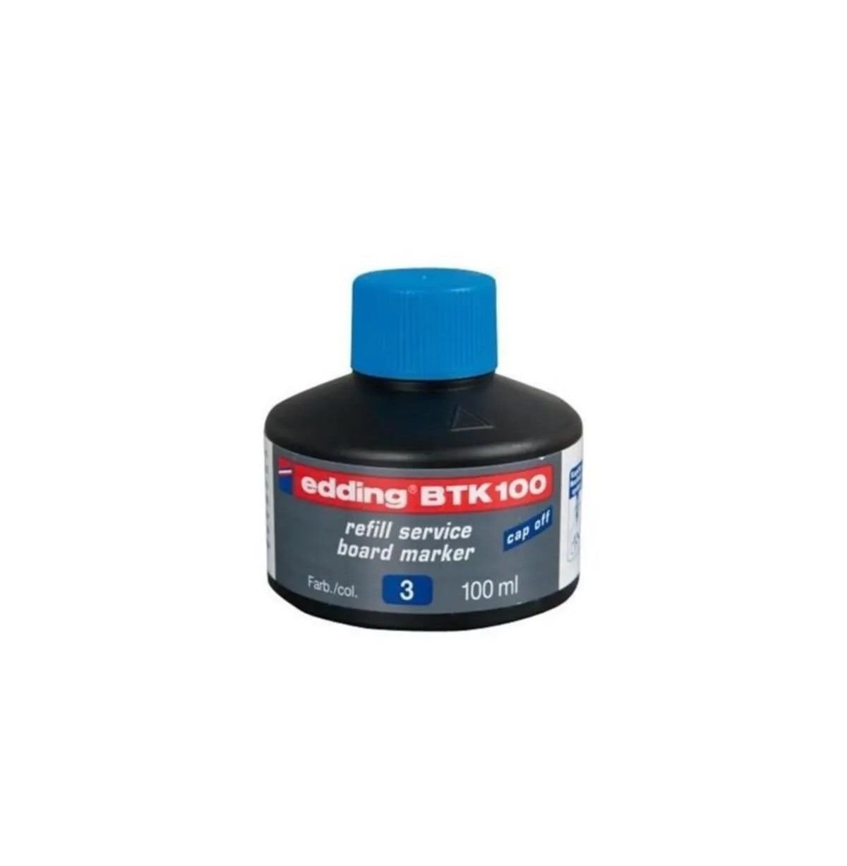 Edding BTK 100 Tahta Kalem Mürekkebi Mavi 100 Ml