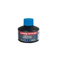 Edding BTK 100 Tahta Kalem Mürekkebi Mavi 100 Ml