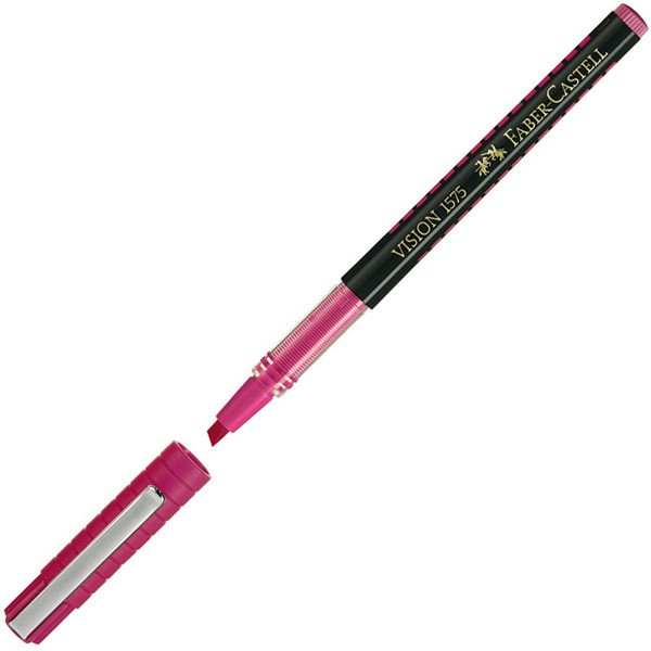 Faber-Castell Vision 1575 Fosforlu Kalem Pembe