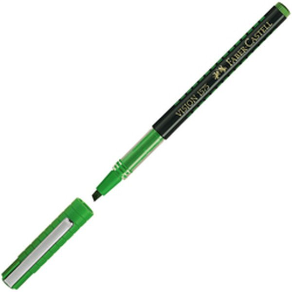 Faber-Castell Vision 1575 Fosforlu Kalem Yeşil