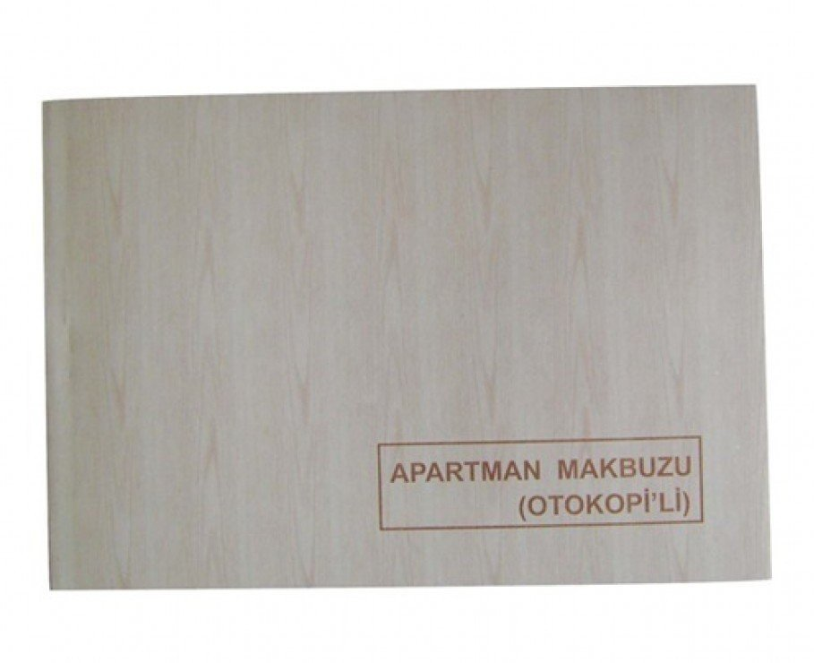 Dilman Apartman Makbuzu Otokopili 2/50 2 Nüsha