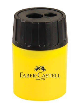 Faber-Castell Geniş Hazneli Çiftli Kalemtıraş