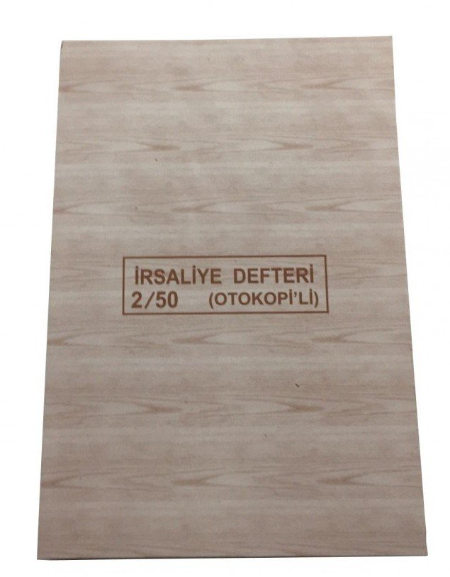 Dilman İrsaliye Defteri - Sevk İrsaliyesi Otokopili 2/50 3 Nüsha