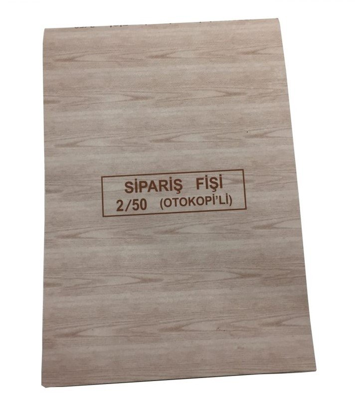 Dilman Sipariş Fişi Otokopili 2/50 2 Nüsha
