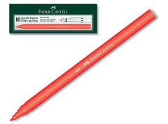 Faber-Castell 45 Keçeli Kalem Kırmızı