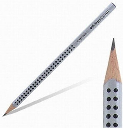 Faber-Castell Grip 2001 Kurşun Kalem HB Gümüş