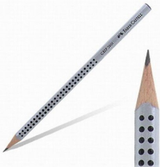 Faber-Castell Grip 2001 Kurşun Kalem HB Gümüş