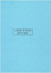 Giden Evrak Defteri 36 Yaprak