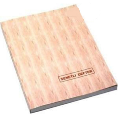 Dilman Senetli Defter Karton Kapak