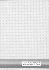 Dilman Genel Kurul Toplantı Ve Müzakere Defteri Numaralı 40 Yp