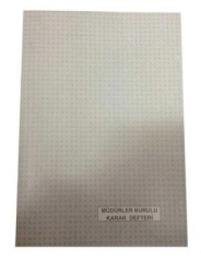 Dilman Müdürler Kurulu Karar Defteri Numaralı 40 Yp