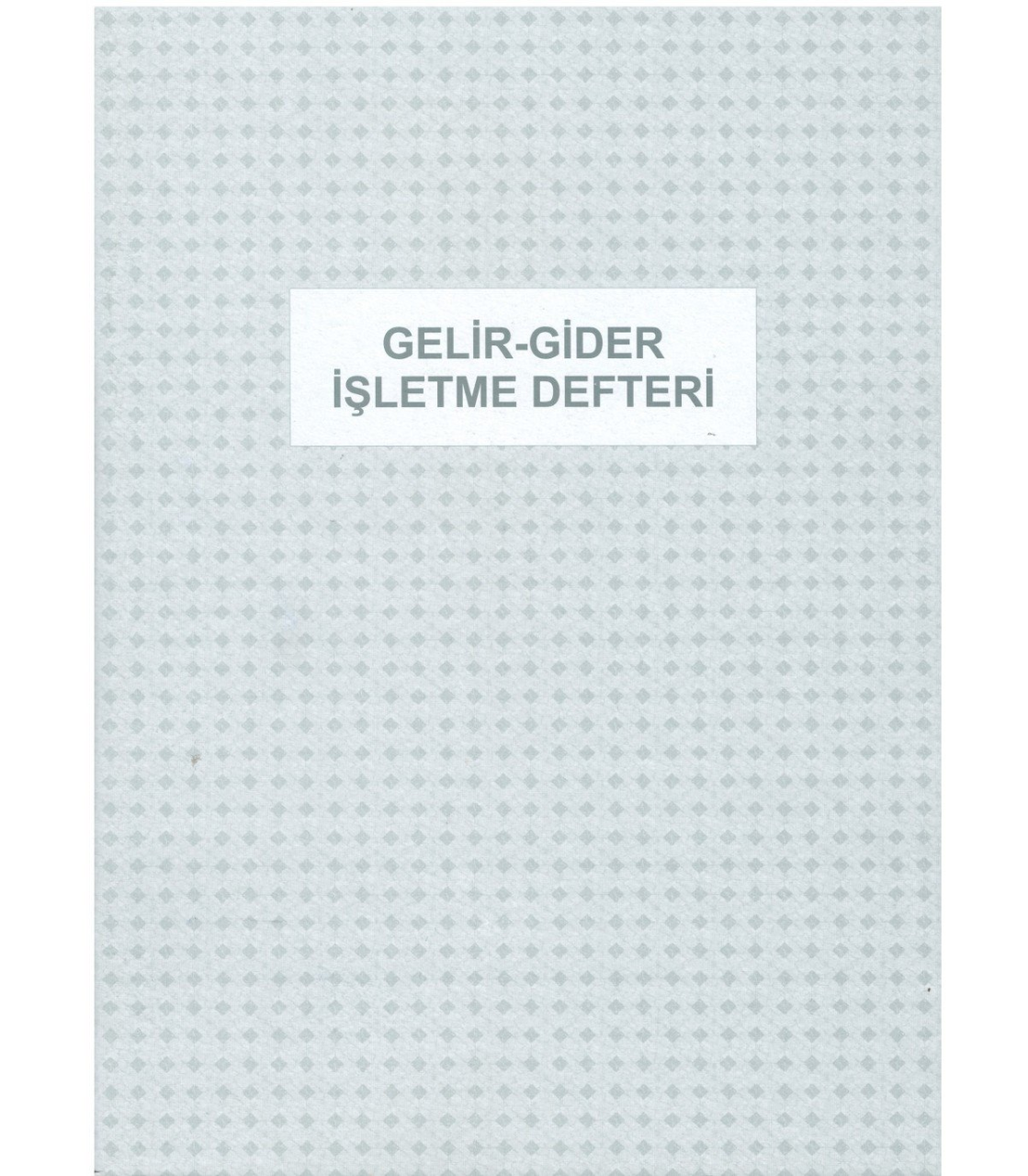 Dilman Gelir - Gider İşletme Defteri 48 Yaprak Numaralı