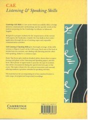CAE Listening and Speaking Skills Student s book ( Baskı Yılı : 1997 )
