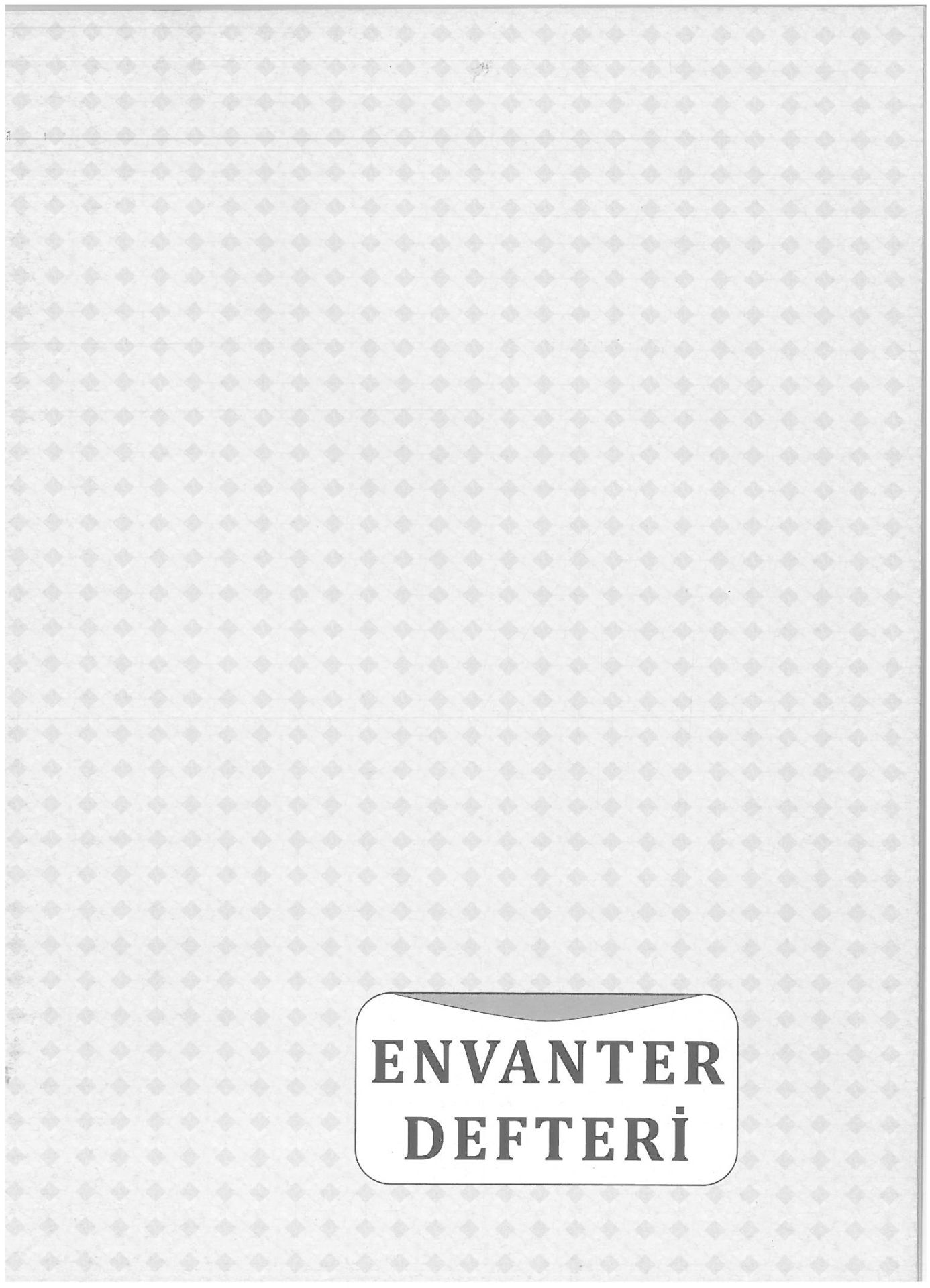 Dilman Envanter Defteri 16 Yaprak Numaralı