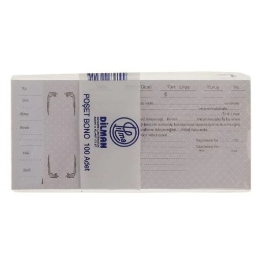 Dilman Bono Poşetli 100 lü Senet