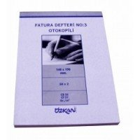 İrsaliyeli Fatura Defteri Otokopili 3 Nüsha 3x50 Özkan