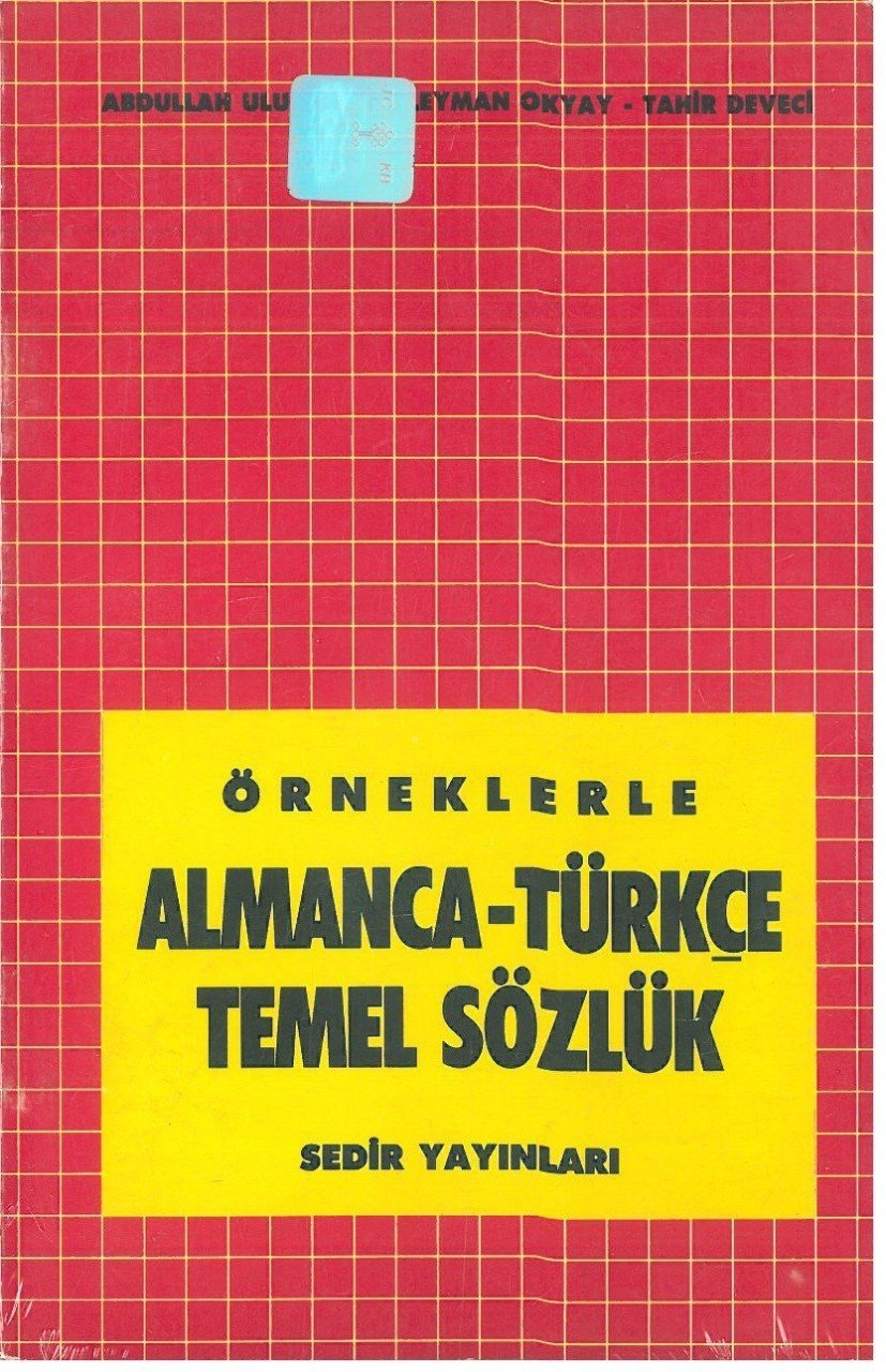 Örneklerle Almanca Türkçe Temel Sözlük