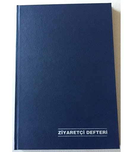 Turkuaz Ziyaretçi Defteri Ciltli 100 Yaprak