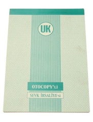 Ulaş Sevk İrsaliyesi Otokopili 2/50 3 Nüsha