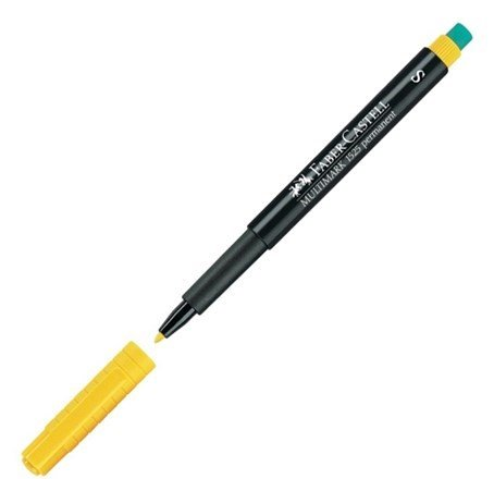 Faber-Castell Multimark 1523 Permanent Kalem Sarı ( S )
