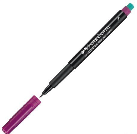 Faber-Castell Multimark 1523 Permanent Kalem Mor ( S )