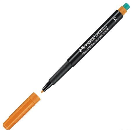 Faber-Castell Multimark 1525 Permanent Kalem Turuncu ( M )