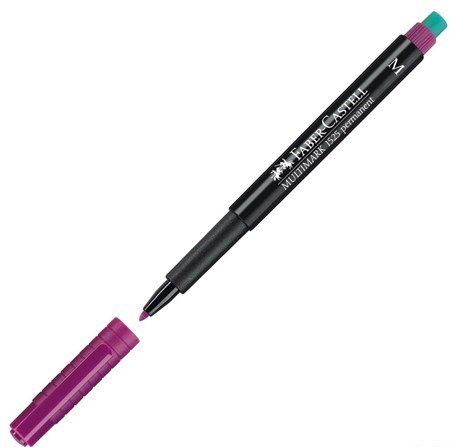 Faber-Castell Multimark 1525 Permanent Kalem Mor ( M )
