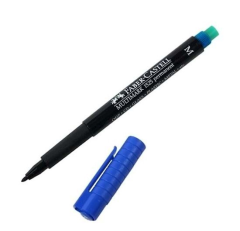 Faber-Castell Multimark 1525 Permanent Kalem Mavi ( M )