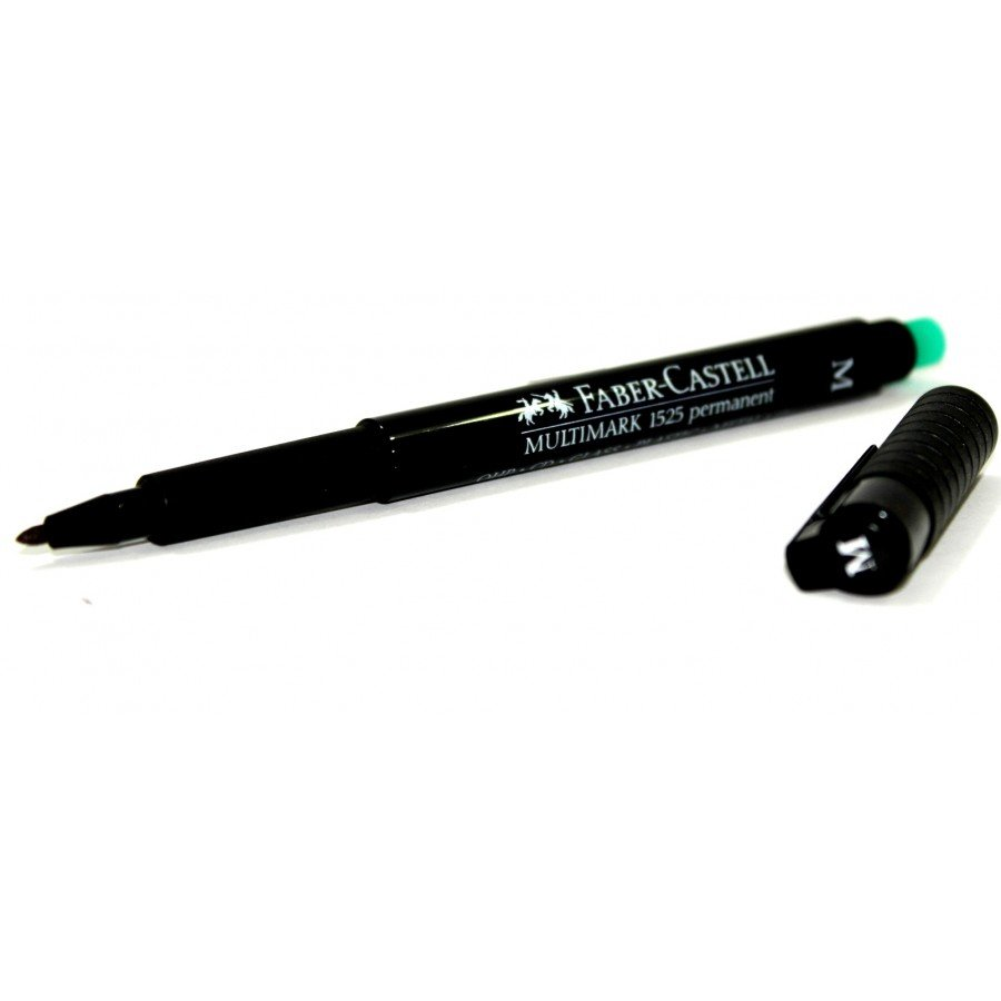 Faber-Castell Multimark 1525 Permanent Kalem Siyah ( M )